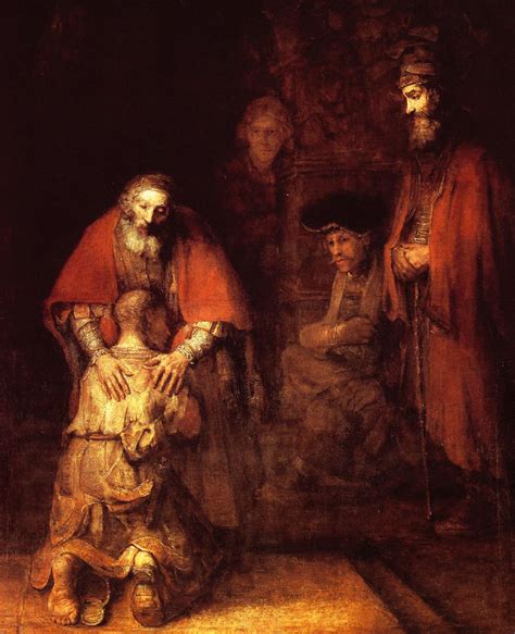Arte Cristiano Y Belleza El Hijo Pródigo De Rembrandt