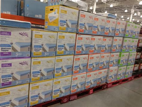 Costco sells lots of popular mattress brands. Novaform EVENCOR GEL-Plus 3 IN Memory Foam Mattress Topper ...