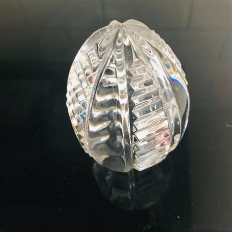 Buy home decoration products online in india at best prices. Fantastic Vintage Paperweight Cut crystal egg shape large ...