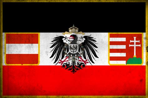 Germany Austria Hungary Flag By Thefoxbites On Deviantart