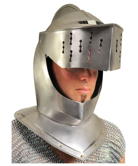Medieval Knight Armor Helmet Men Costume