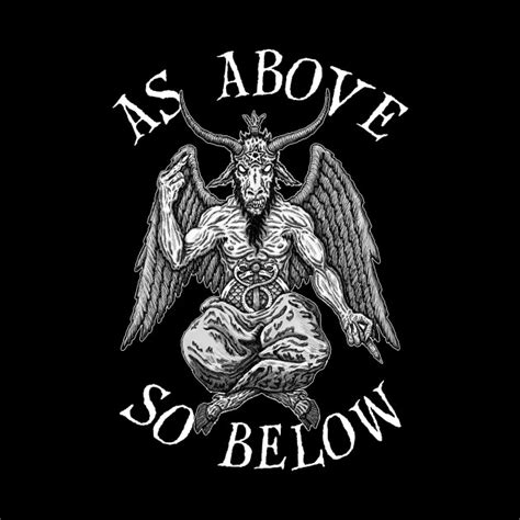 The full text is as follows (isaac newton's translation): As above, so below - Azhmodai 2019 - Baphomet - Pillow ...