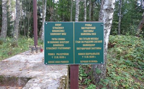 Remains Polish Border Post Latyshi