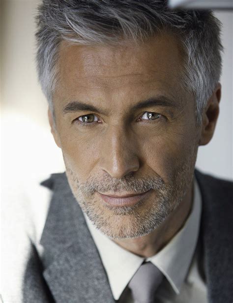 Maybe you would like to learn more about one of these? Madrigal Alcarin. | Grey hair men, Men with grey hair ...