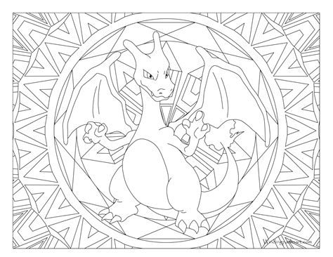 Pokémon ultra sun and ultra moon. 150 Pokemon Mandala Coloring Pages - Kanto - Educare Info