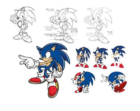 Sonic Yuji Uekawa Sonic Sonic Adventure Sonic The Hed