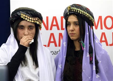 Yazidi Women Accept Eus Sakharov Prize For Human Rights Ctv News