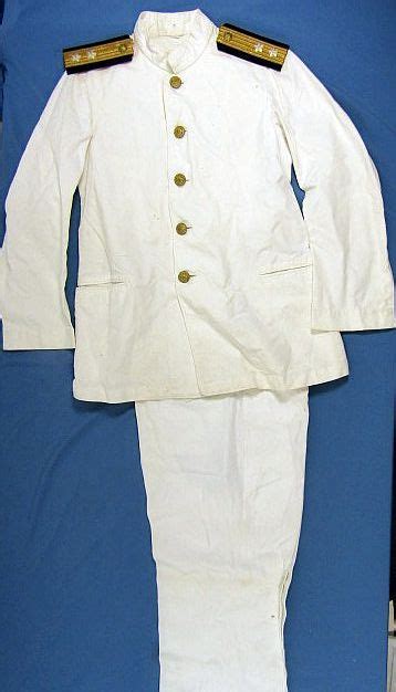 Wwii Japanese Navy Vice Admiral White Service Uniform Griffin Militaria