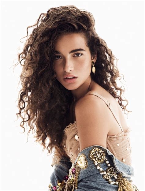 Chiara Scelsi Looks Angelic In Dolce And Gabbana For Woman Spain