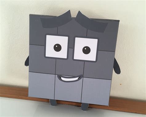 Numberblocks 6 10 Printable Paper Toys Origami Templates Etsy Norway