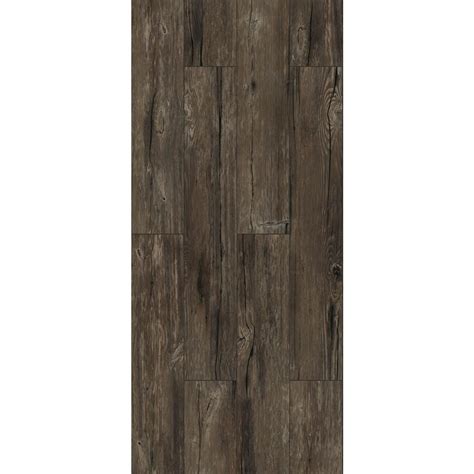 Vinyl plank flooring in a number of different colors on various substrates and have never had any of the problems mentioned. TrafficMASTER Walnut Ember Grey 6 in. x 36 in. Peel and ...