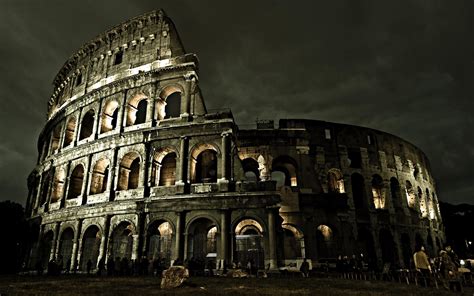 Colosseum Roman Architecture Wallpapers Hd Wallpapers Id 9856