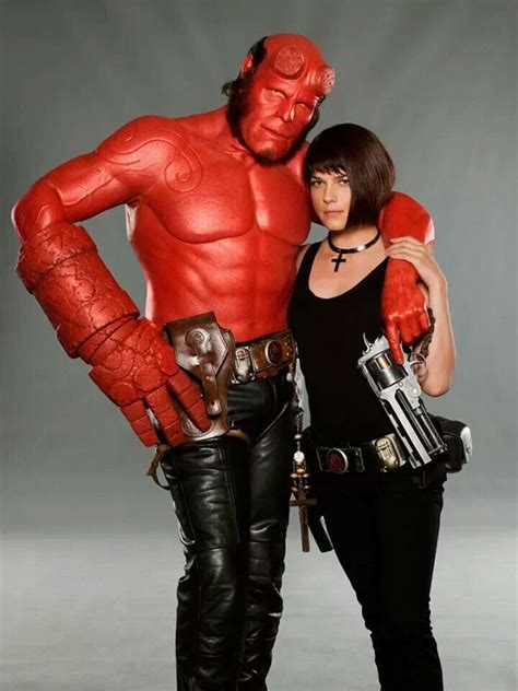 Hellboy And Liz Hellboy Pinterest Close To Selma Blair And Ron