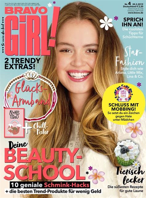 Bravo Girl 4 2019 Deine Beauty School Beauty Cool Erstes Date Tipps