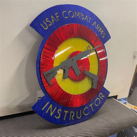 Usaf Combat Arms Instructor Sign