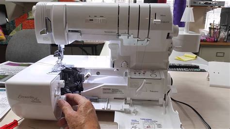 Threading Up For 3 Thread And 4 Thread Overlock On Babylock Sergers