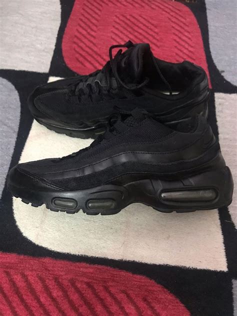 Nike Air Max All Black Mens Fashion Footwear Sneakers On Carousell