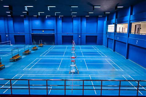 Rr indoor badminton court, thiruvananthapuram, kerala. Badminton Stadium Stock Photos, Pictures & Royalty-Free ...