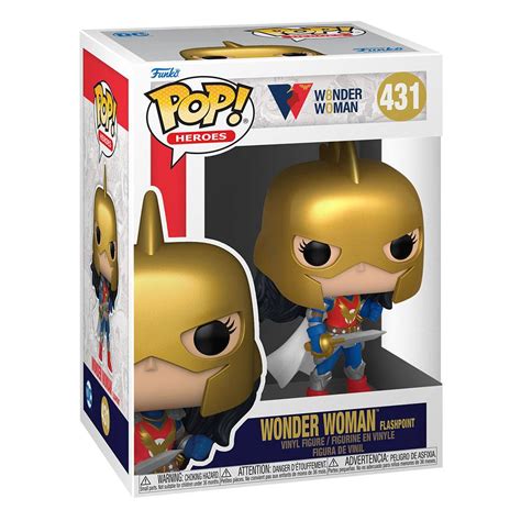 Pop Heroes WW80th Wonder Woman Flashpoint Universo Funko
