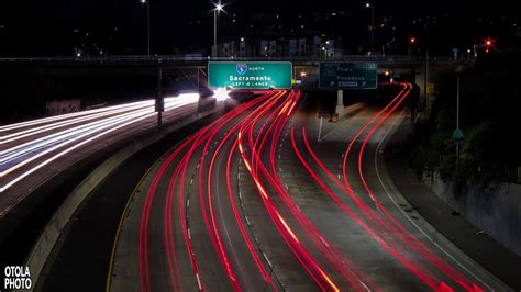 Northbound Interstate 5 Golden State Freeway At Night Flickr