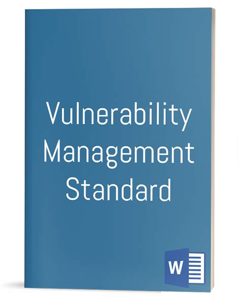 Vulnerability Management Standard It Procedure Template