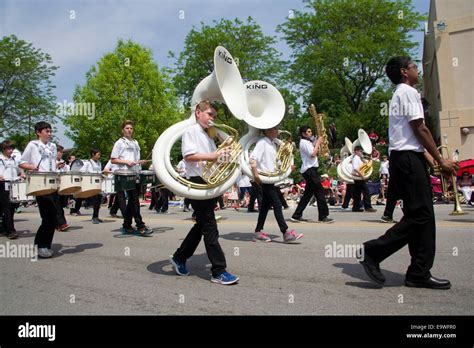 Naperville Memorial Day Parade Stock Photo Alamy
