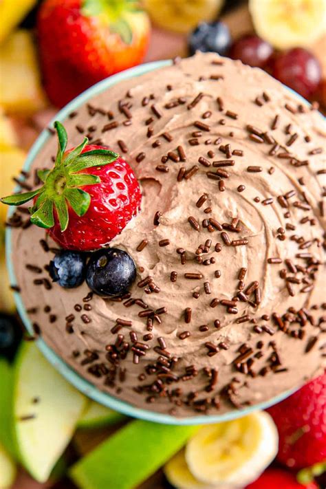 Chocolate Fruit Dip Easy Dessert Recipes
