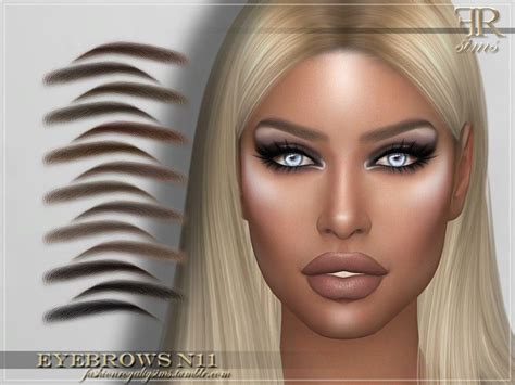 Standalone Found In Tsr Category Sims 4 Eyebrows Eyebrows Sims 4 Sims