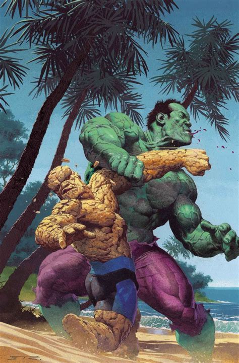 Hulk Vs The Thing Marvel Finally Reveals Which Hero Is Stronger Ign