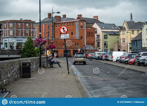 Ennis Is The County Town Of County Clare View Of Colorful Streets And