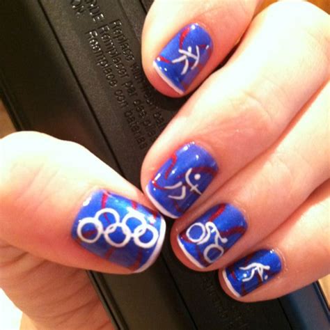 my olympic nails nails olympic nails nail art