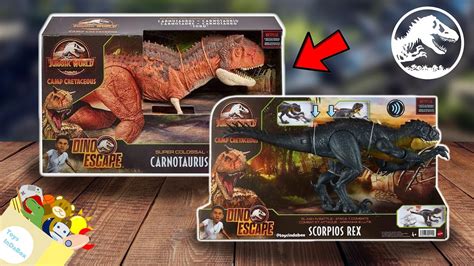 Scorpios Rex And Carnotaurus Toro Jurassic World Camp Cretaceous Toys