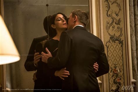 James Bond 007 Bond Daniel Craig Seduces Lucia Monica