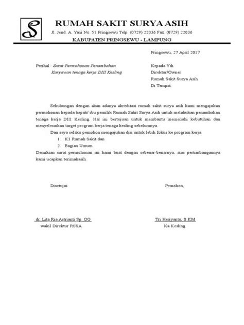 Contoh Surat Permohonan Penambahan Pegawai Tadbir Negeri Johor Imagesee