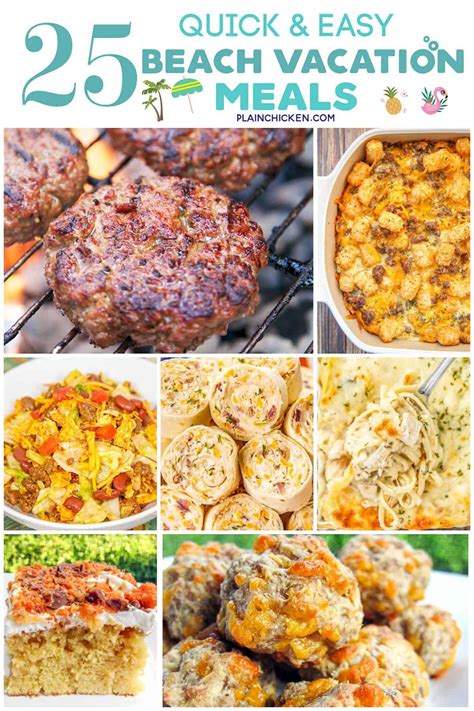 Easy Meals To Cook At The Beach