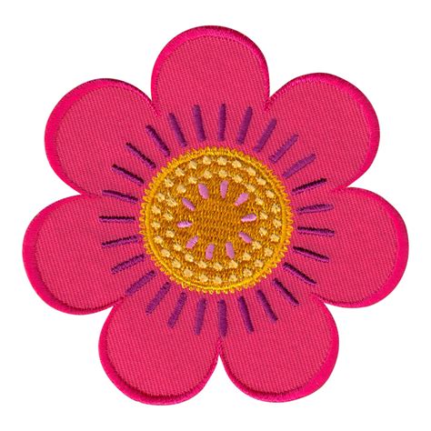 Flower Iron On Patch Embroidered Sew On Applique Patchmommy®
