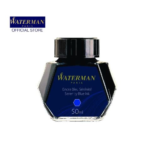 Waterman Ink Bottle 50ml Serenity Blue For Fountain Pen Beste