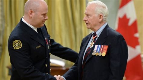 Calgary Firefighter Gets Medal Of Bravery For Saving People From Drowning Cbc News