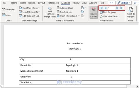 How To Auto Populate Word Document From Excel With Quick Steps