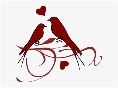 Love Birds Kissing Silhouette Png Dove Clipart Png For Wedding