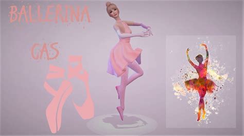 The Sims 4 Ballerina Cas Cc Challenge Youtube