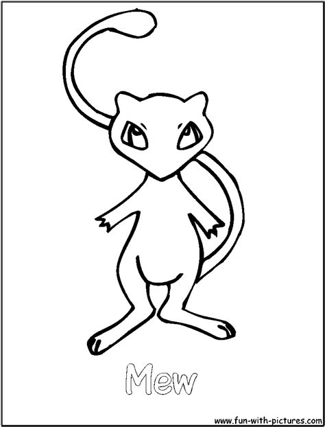 Coloring Pages Pokemon Mewtwo Coloring Home