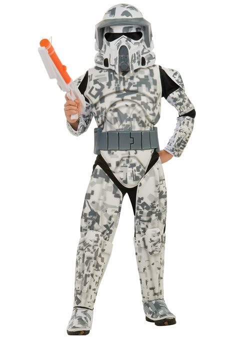 Child Deluxe Arf Trooper Kids Authentic Star Wars Costumes