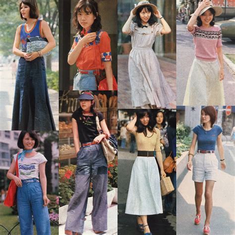 画像1970年代の女性の夏のファッションwww 色イロ情報局