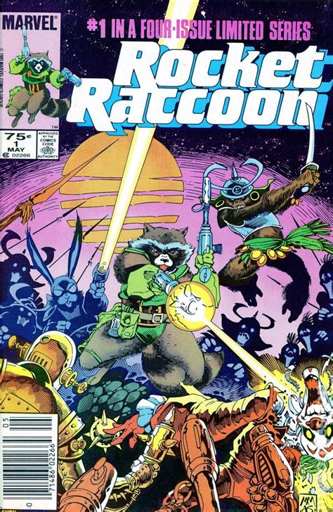Rocket Raccoon 1985 Comic Books