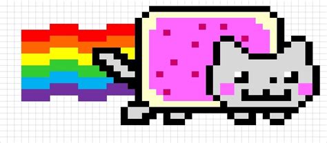 How To Draw Nyan Cat Pixel Art Images And Photos Finder