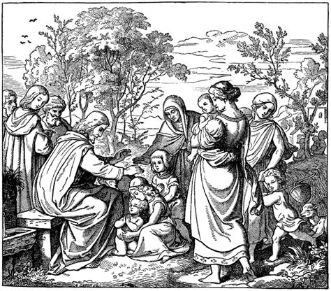 400x300 black and white jesus drawing merry christmas amp happy new year arts 776x552 black and white clipart of jesus on the cross collection 300x300 royalty free black and white jesus cartoon drawing 164711 vector Jesus Blessing Little Children | ClipArt ETC