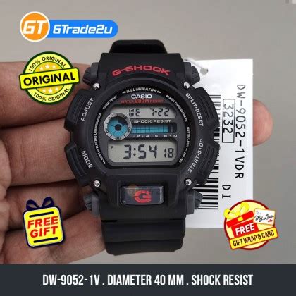 «⌚️g shock anak katak #dw9052gbx1a4 : Casio G-Shock Men DW-9052-1V DW-9052-1 DW9052-1V Digital ...