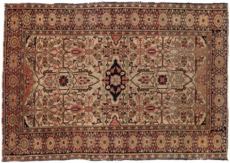 bonhams a fereghan sarouk rug size approximately 3ft 4in x 4ft 10in