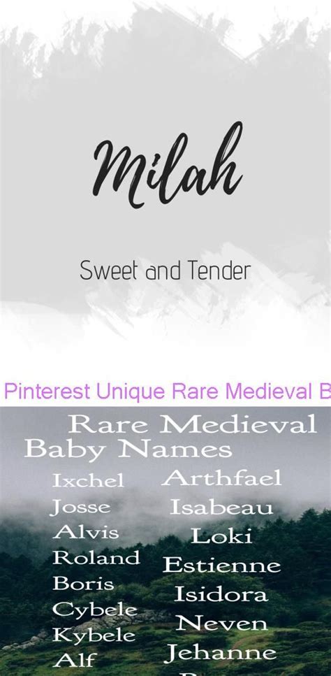 Pinterest Unique Rare Medieval Baby Names Baby Names Baby Names Made By